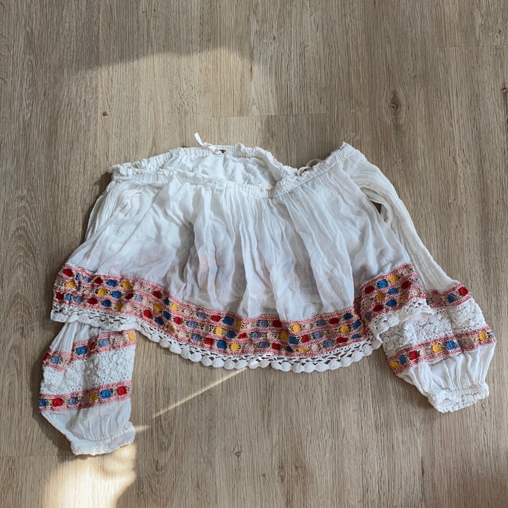 Free People Off shoulder shirt XS